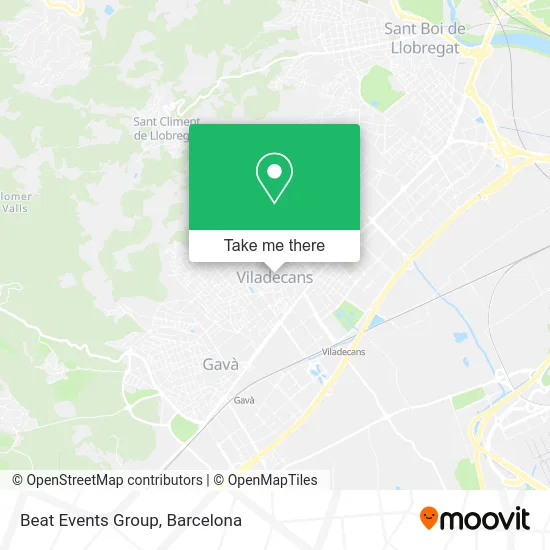 Beat Events Group map
