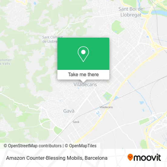 Amazon Counter-Blessing Mobils map