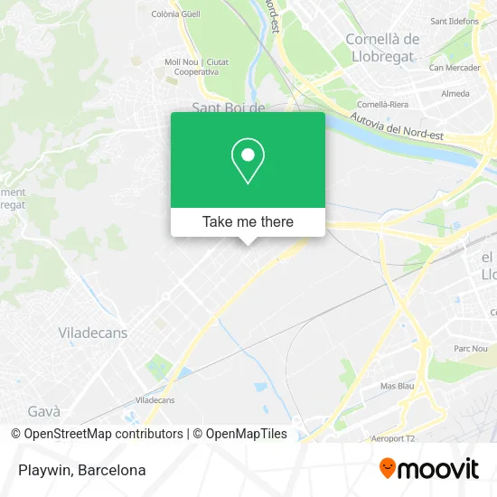 Playwin map