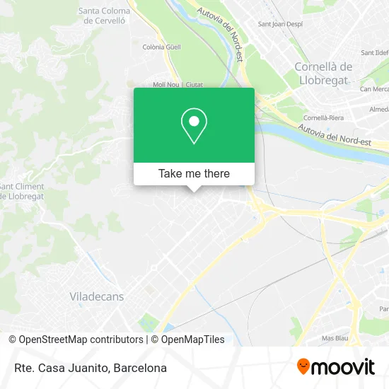 Rte. Casa Juanito map