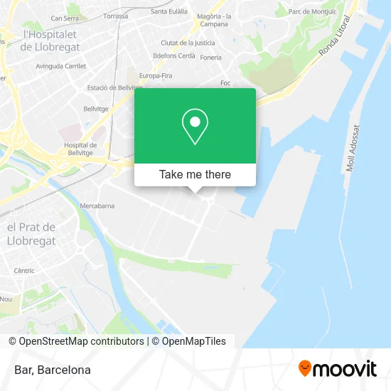Bar map