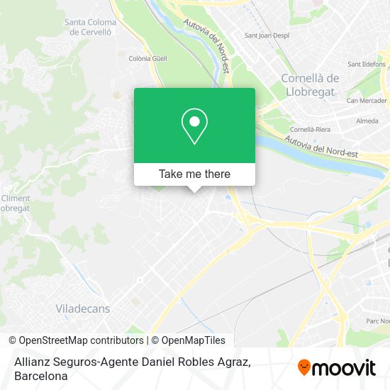 Allianz Seguros-Agente Daniel Robles Agraz map