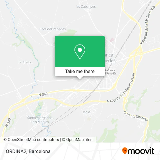 ORDINA2 map