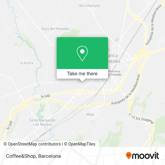 Coffe&Shop map