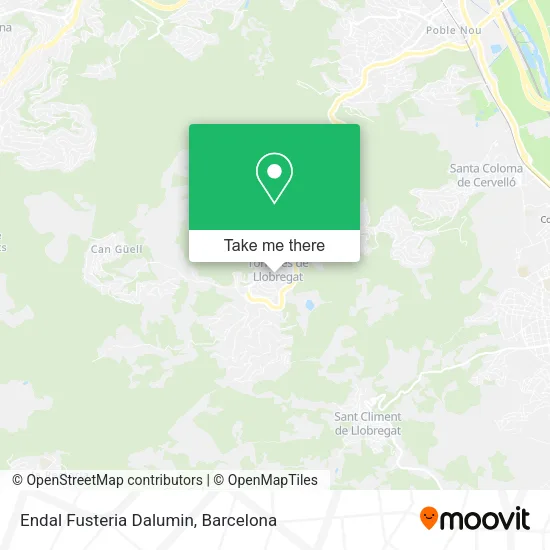 Endal Fusteria Dalumin map
