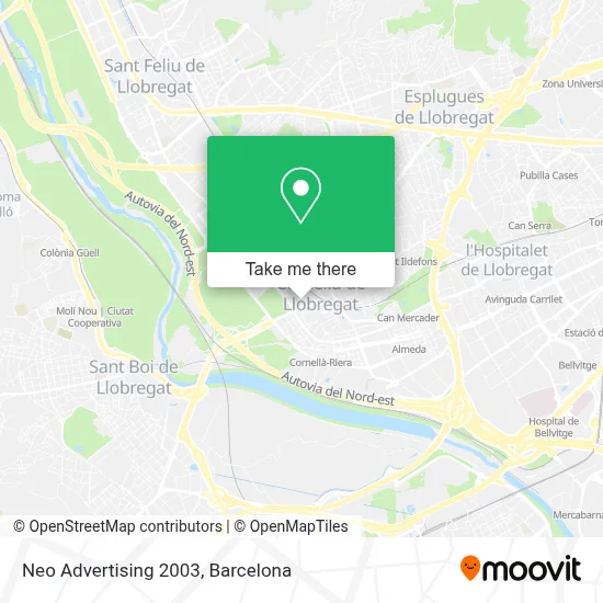 Neo Advertising 2003 map