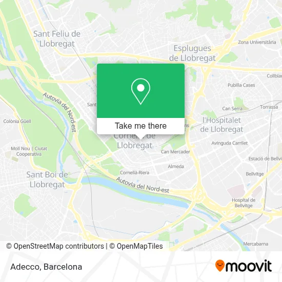 Adecco map