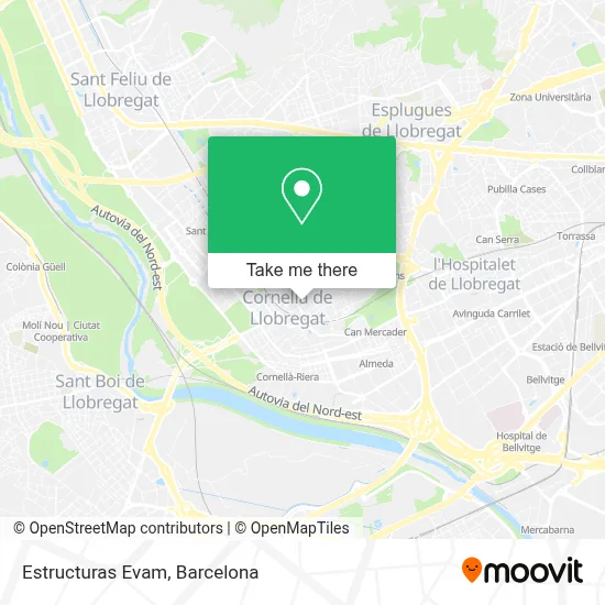 Estructuras Evam map