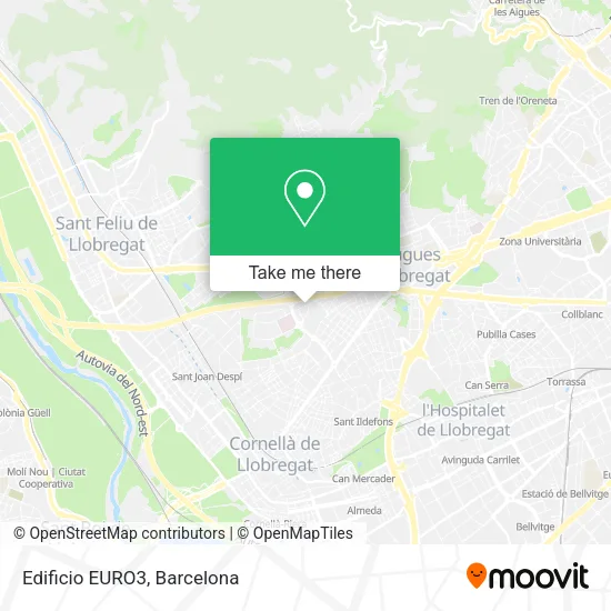 Edificio EURO3 map
