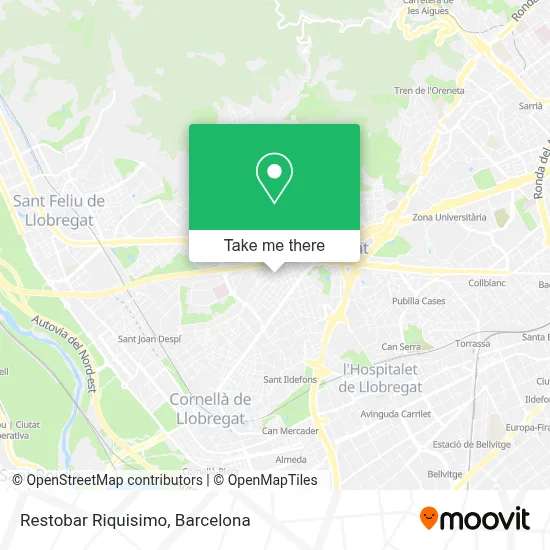 Restobar Riquisimo map