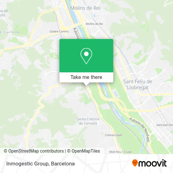 Inmogestic Group map