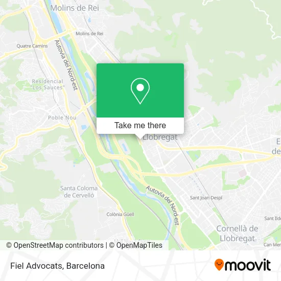 Fiel Advocats map