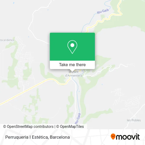 Perruqueria I Estética map