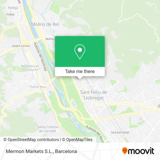 Mermon Markets S.L. map
