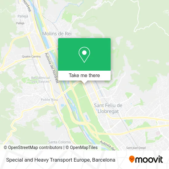 Special and Heavy Transport Europe map