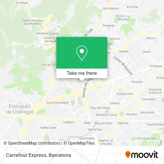 Carrefour Express map