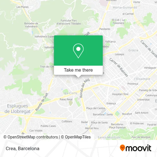 Crea map