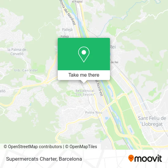 Supermercats Charter map