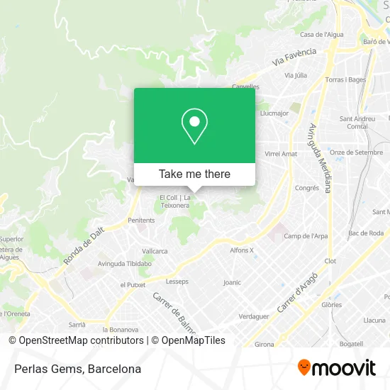 Perlas Gems map
