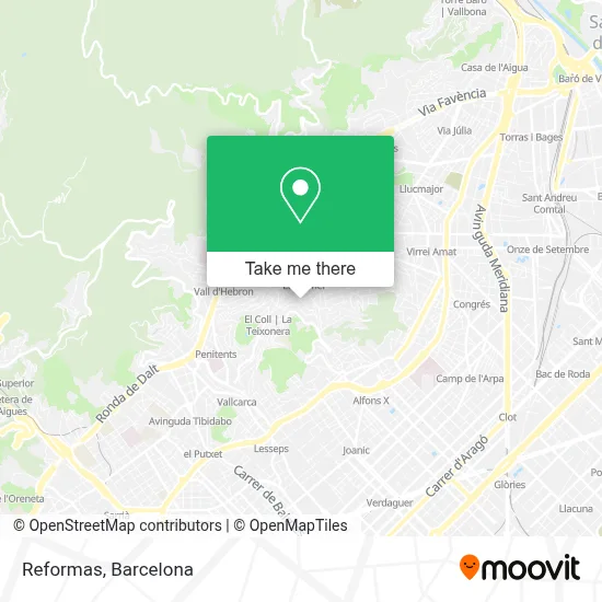 Reformas map