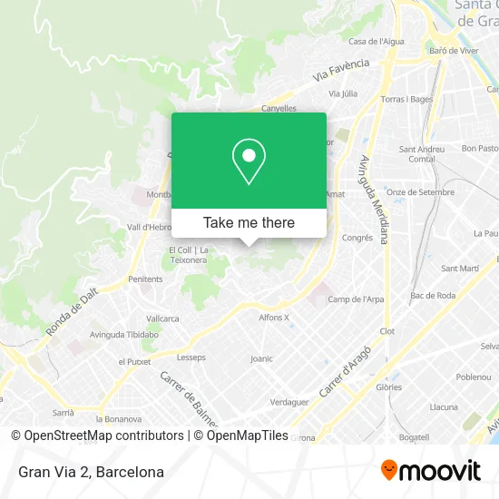 Gran Via 2 map