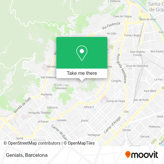 Genials map