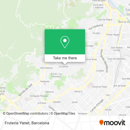 Frutería Yanet map