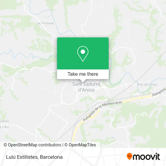 Lulú Estilistes map