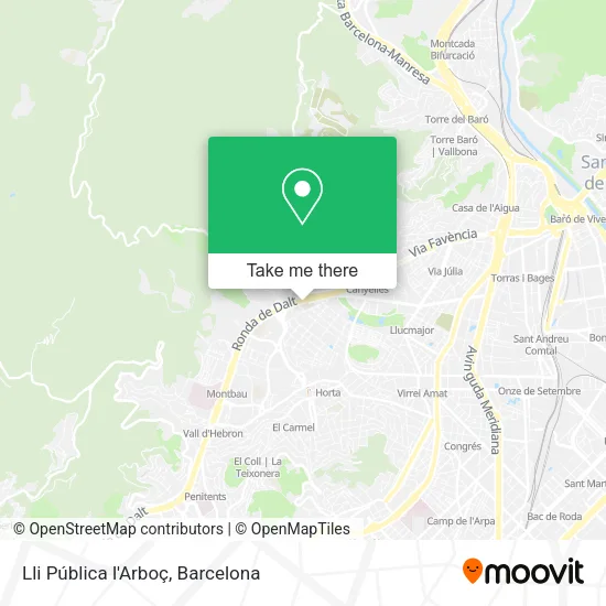 Lli Pública l'Arboç map