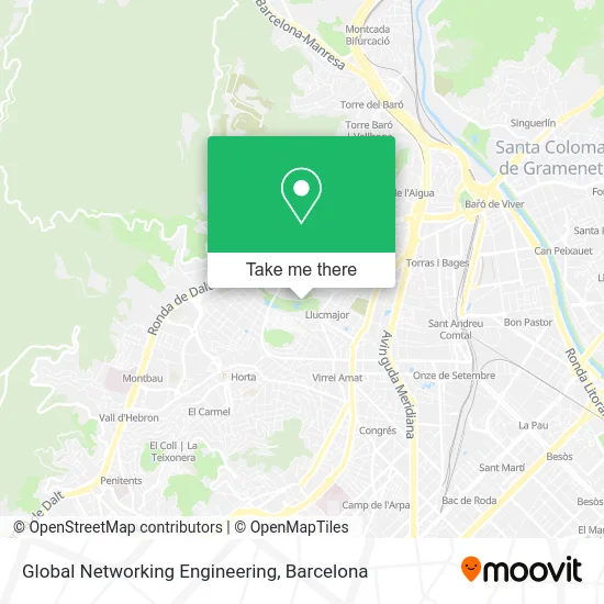Global Networking Engineering map
