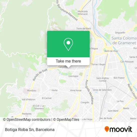 Botiga Roba Sn map