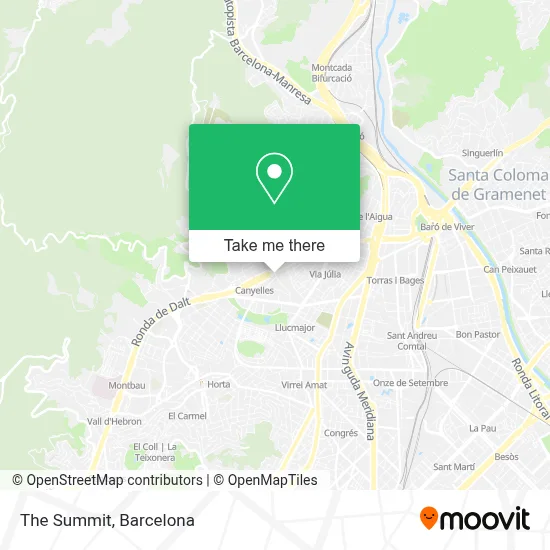 The Summit map