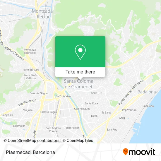 Plasmecad map