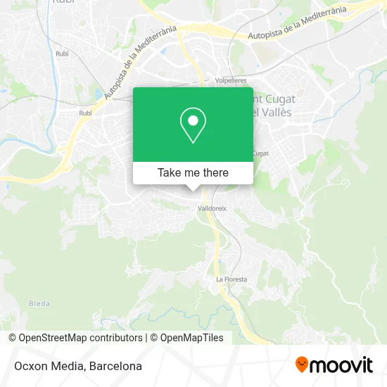 Ocxon Media map