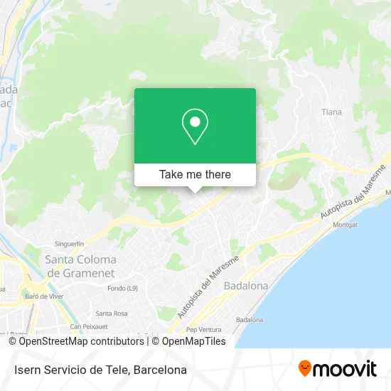 Isern Servicio de Tele map