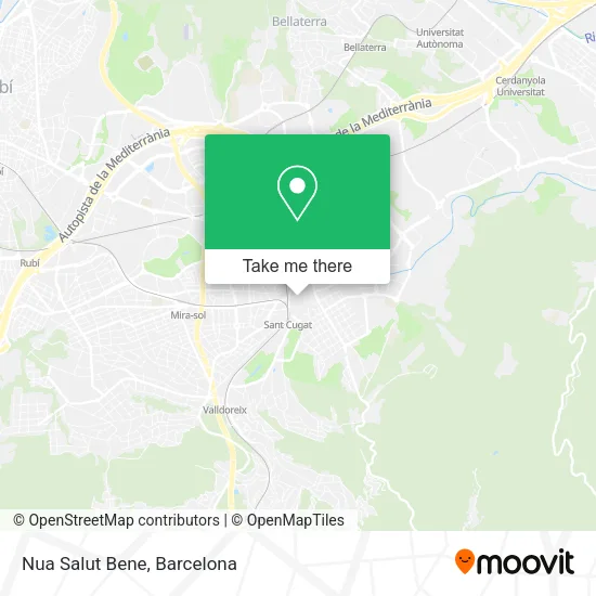 Nua Salut Bene map