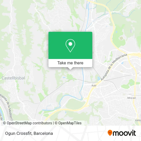 Ogun Crossfit map
