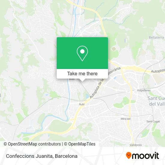 Confeccions Juanita map