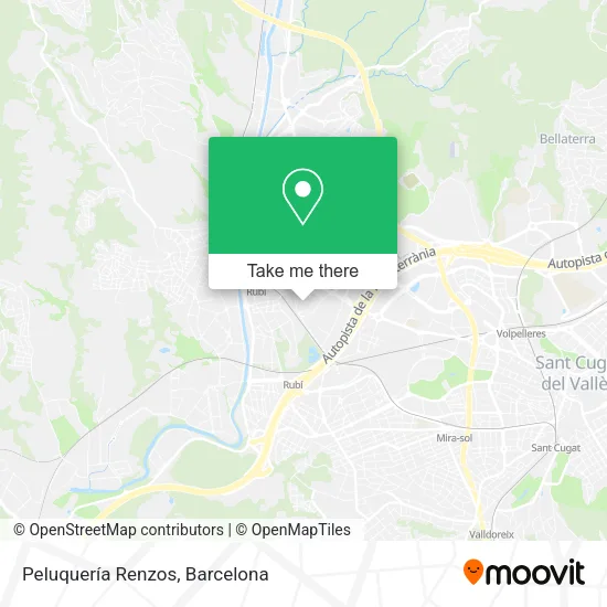 Peluquería Renzos map
