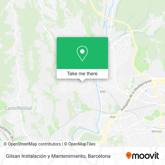 Gilsan Instalación y Mantenimiento map