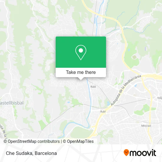 Che Sudaka map