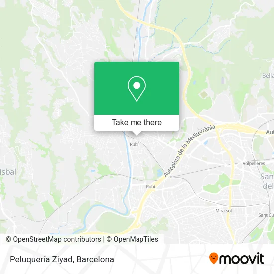 Peluquería Ziyad map