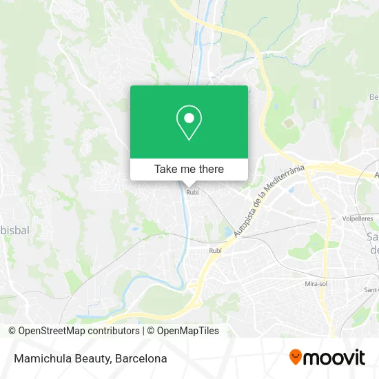 Mamichula Beauty map