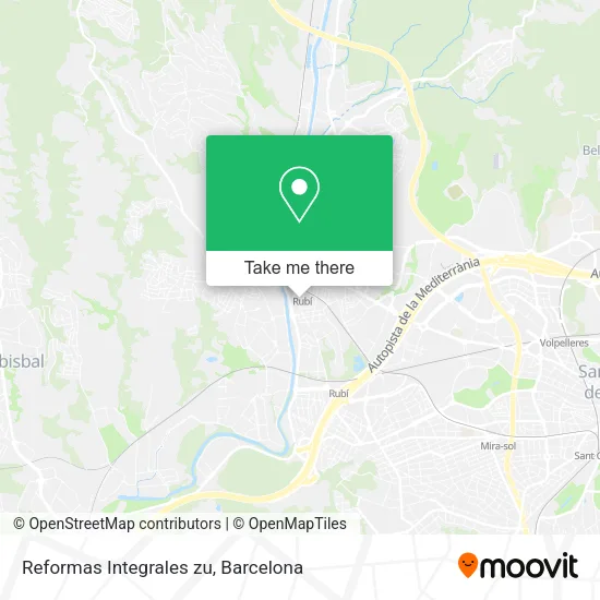Reformas Integrales zu map