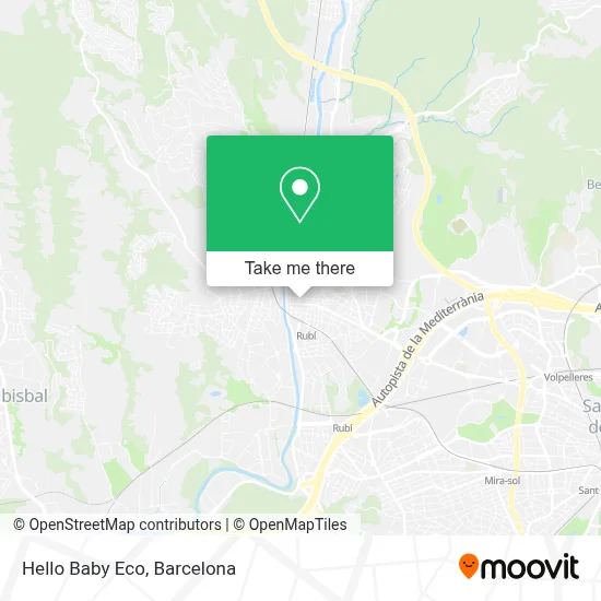 Hello Baby Eco map