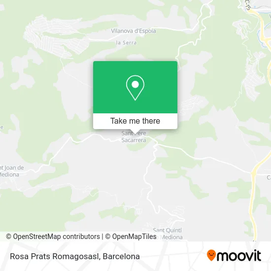 Rosa Prats Romagosasl map