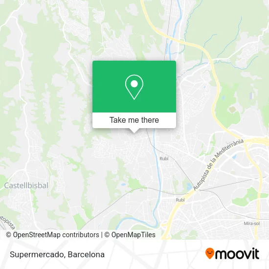 Supermercado map