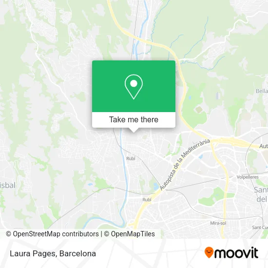 Laura Pages map