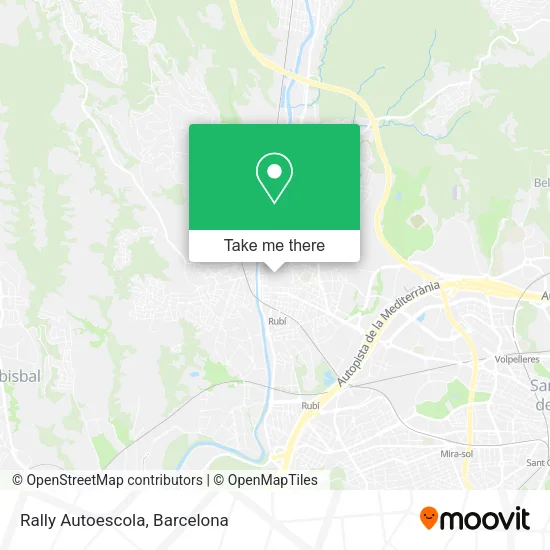 Rally Autoescola map