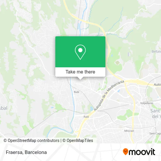Fraersa map